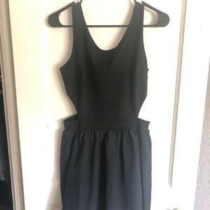Black Dress with open sides